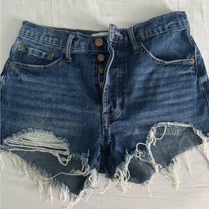 Stylish Blue Denim Women Shorts